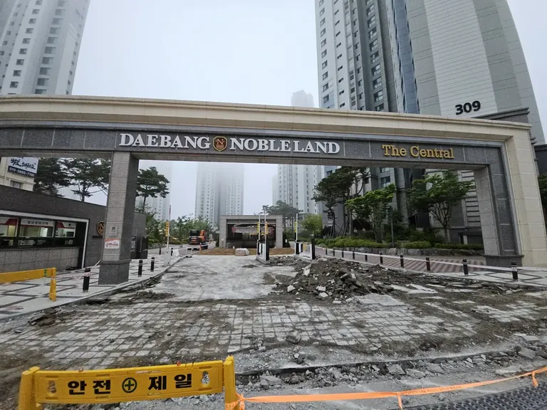 일산 반복 침하 구간 노반 재시공 보수 전